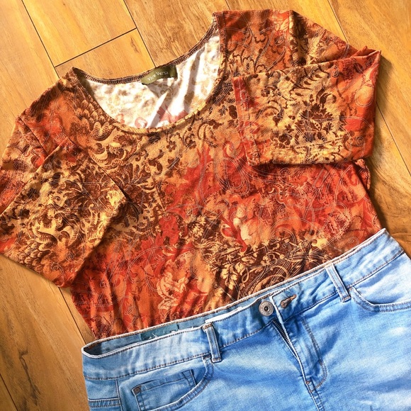 VINTAGE soft 3/4 sleeves top ππππ§‘ Y2K - Picture 4 of 10